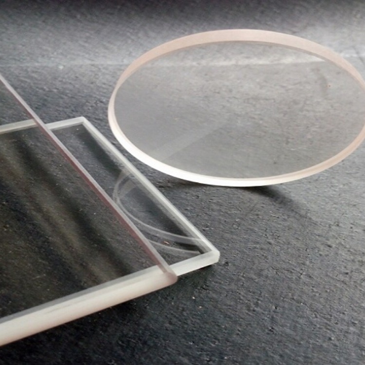 光学石英玻璃片 高透光光学石英片 无色光学镜片 实验用光学玻璃加工定制