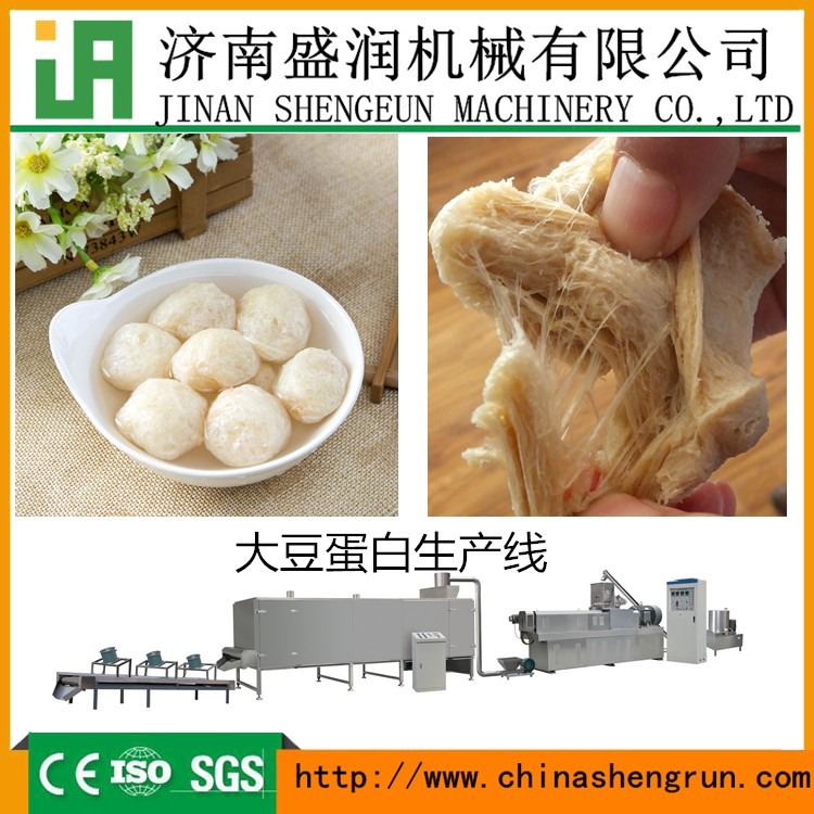 大豆组织蛋白生产设备  大豆组织蛋白生产线厂家