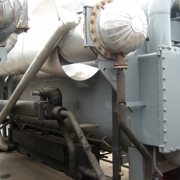 回收二手冷水机组 溴化锂中央空调回收 二手冷水机组报价