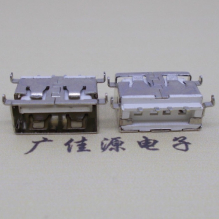 小米接口|小米电源USB母座|下版1.9短体11.0mm四脚插板