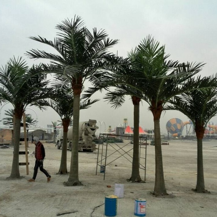 广州圣杰仿真椰子树，仿真树装饰造景