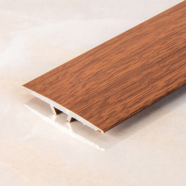 佛山源头厂家直供装饰线条木纹系列铝合金木地板平扣