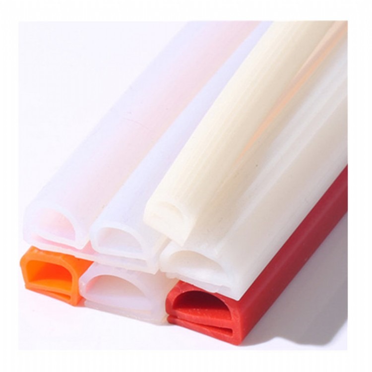 德莱橡胶 厂家直销 支持定制 硅胶制品 硅橡胶海绵密封条 耐高温海绵条