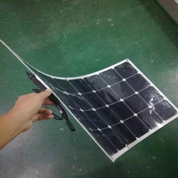 深圳太阳能发电板 柔性单晶硅太阳能电池板 电动车船上太阳能板