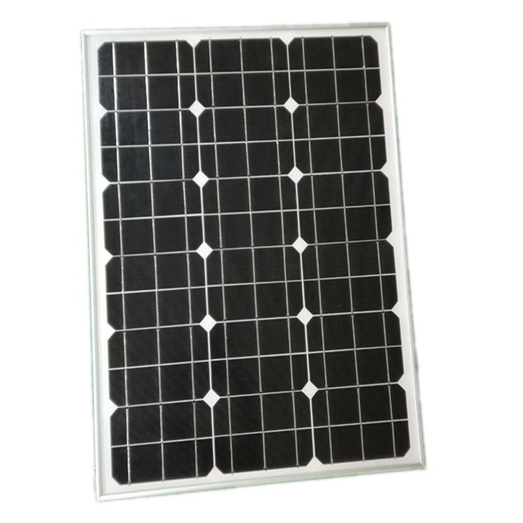 高品质太阳能发电板 家用60w 单晶硅太阳能电池板