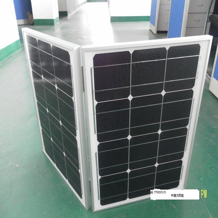 深圳太阳能折叠发电板 100w单晶硅太阳能电池板