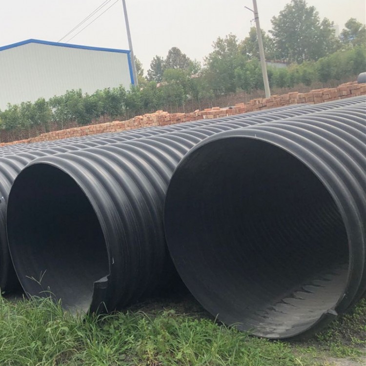 山东晟昌合厂家直销HDPE双壁波纹管-市政建设波纹管-价格可谈