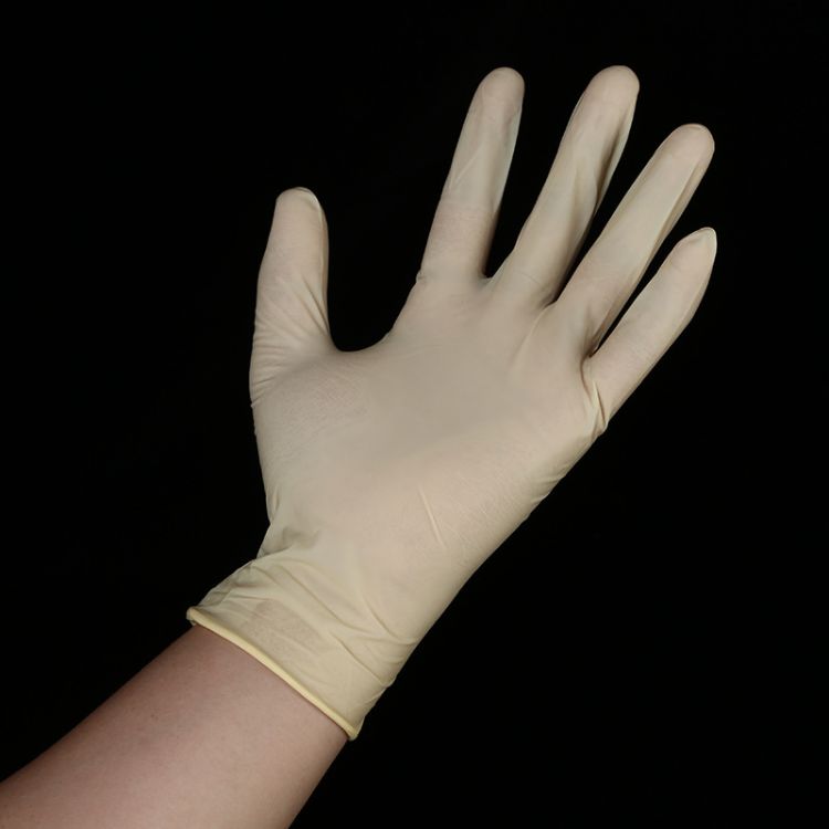 佳创一次性手套 乳胶手套 一次性工业橡胶手套 9寸乳胶手套生产厂家