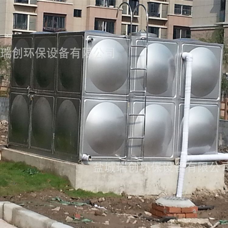 坤江 厂家直供 方形不锈钢消防水箱  不锈钢保温水箱 不锈钢水箱